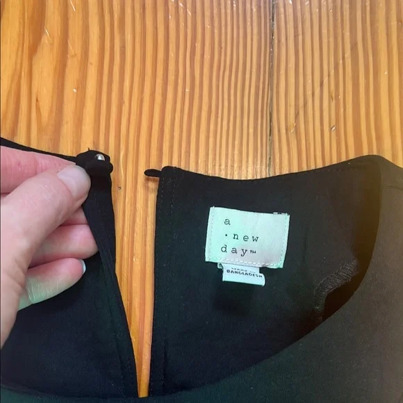 a new day Black Mini Dress - Picture 4 of 6